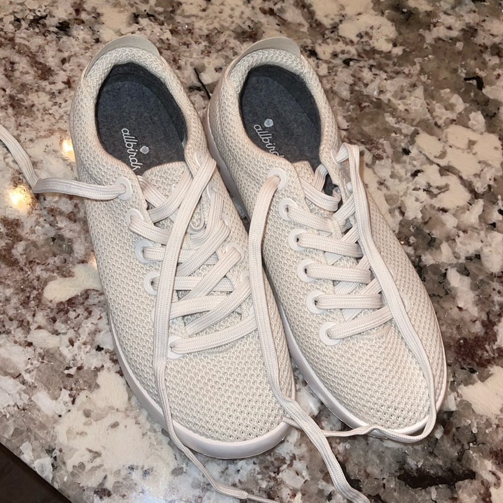 Allbirds Tree Pipers - Kaikoura White (White Sole) - Size 9 BRAND NEW